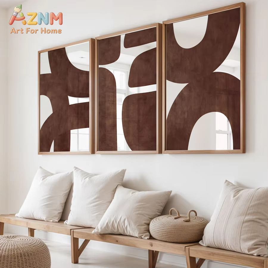 AZNM, juego de 3 cuadros abstr - Photography Geometry reseña y precio