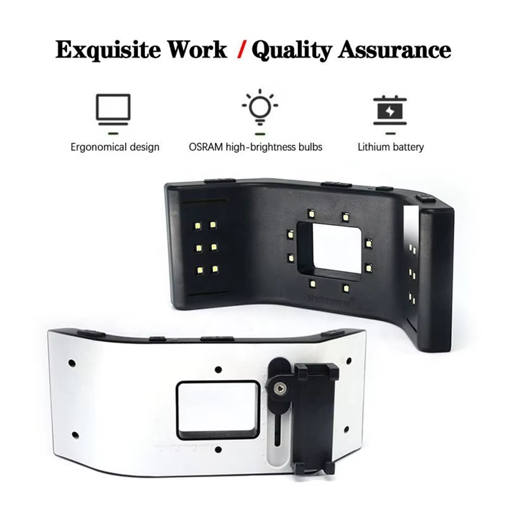 Lámpara LED de Fotografía Dent - Photography Videos Free reseña y precio