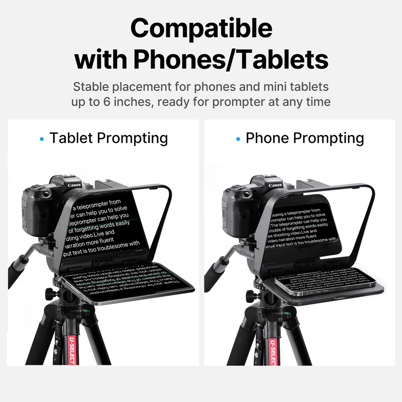 Ulanzi RT02 Mini teleprompter  - Photography Prompt reseña y precio