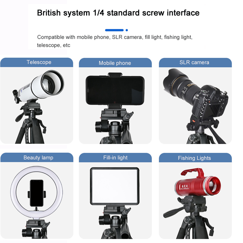 Trípode Universal de 55 Pulgad - Photography Basics reseña y precio