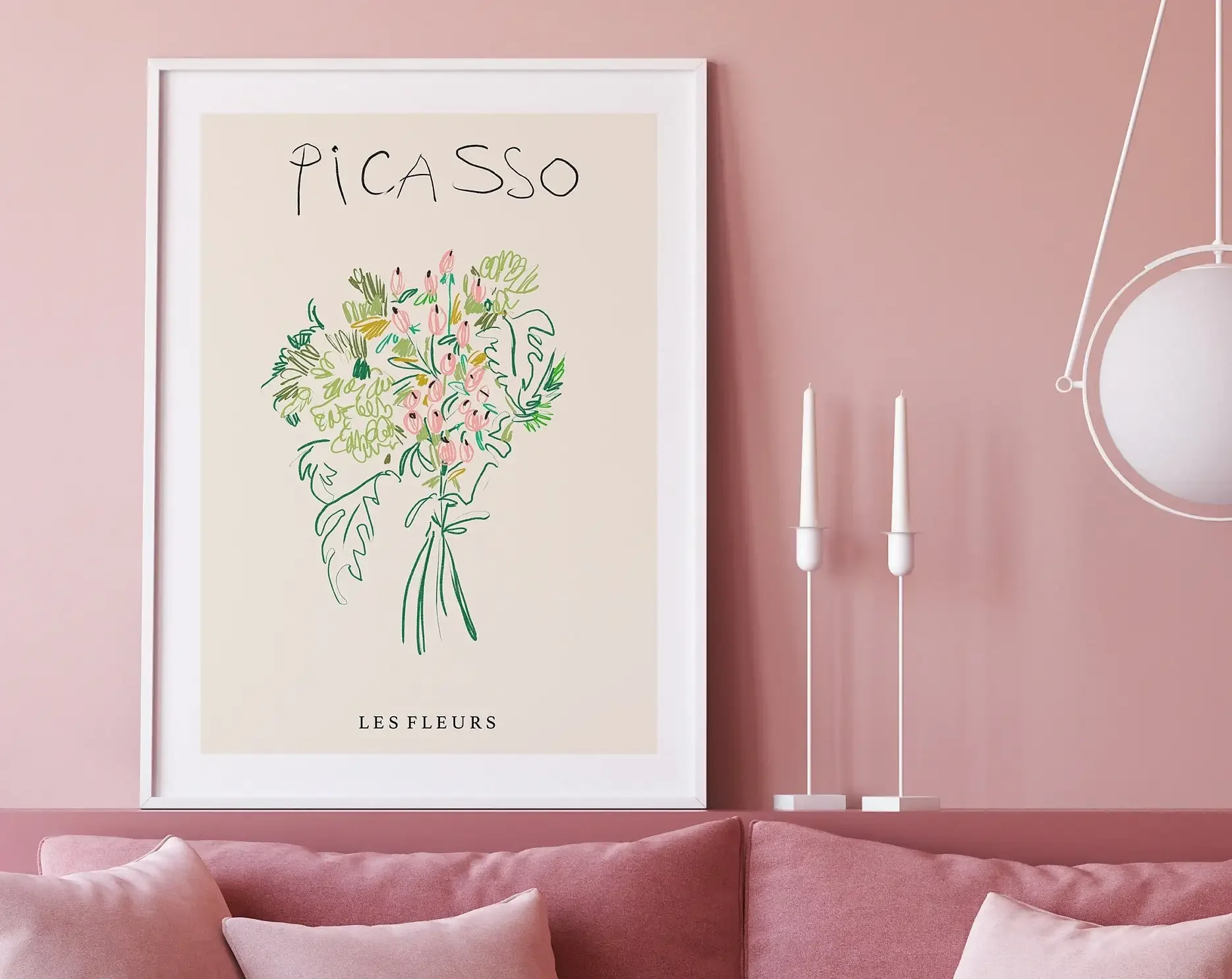 Póster y estampas de flores ab - Photography Geometry reseña y precio